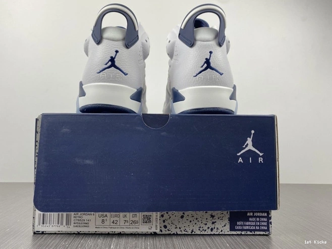 6 Retro (2022) Midnight Navy Jordan CT8529-141 0714